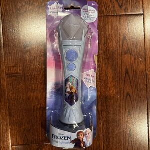 Disney Frozen Purple Light-Up Microphone